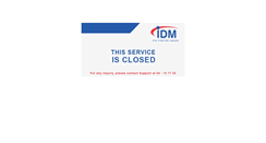 Desktop Screenshot of dbmaintenance.idm.net.lb
